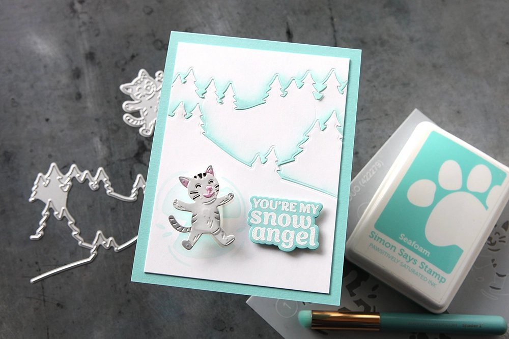 Make a snow angel kitty that moves! - CZ Design