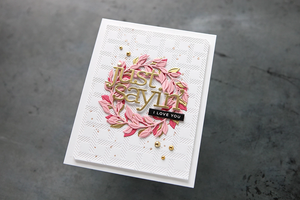 A blog hop to celebrate the DieCember release from Simon Says Stamp - CZ Design