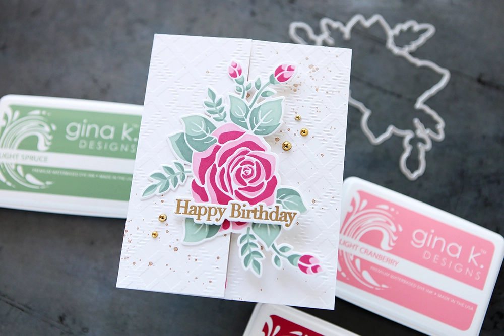 A simple but elegant Fancy Fold card project - CZ Design