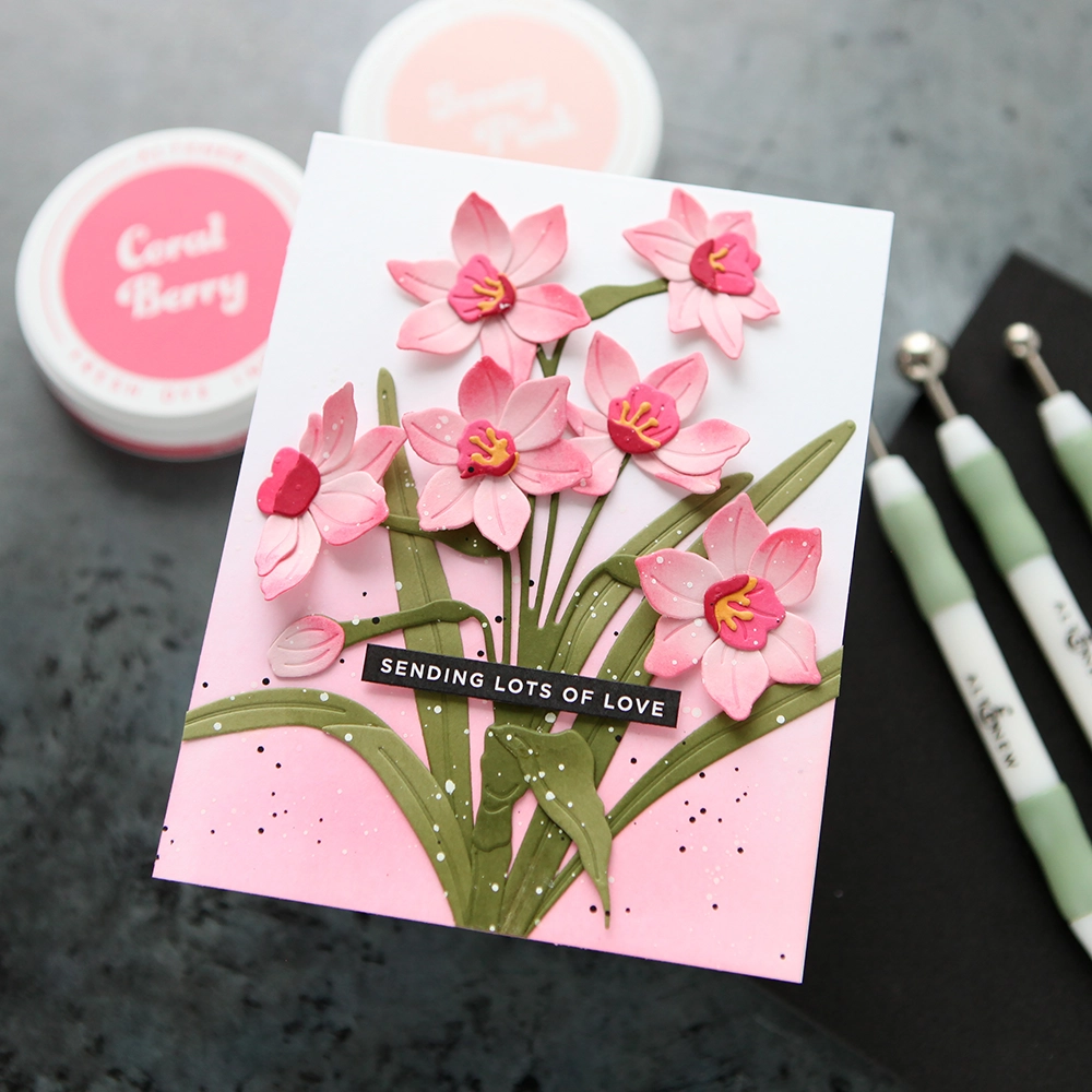 Create amazing dimension with Altenew Petal Shapers - CZ Design