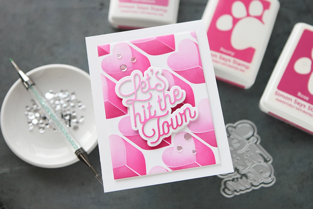 Tips for stepping up a monochromatic card - CZ Design