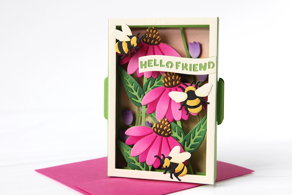 A gorgeous pop up card that anyone can make! - CZ Design