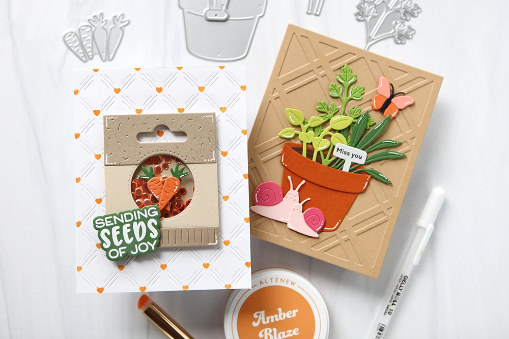 No green thumb? Then just stick to garden-themed cards! - CZ Design