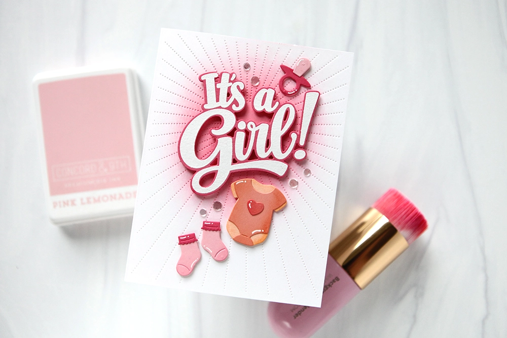 A sweet pair of baby cards - CZ Design