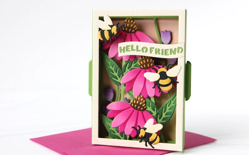 A gorgeous pop up card that anyone can make! - CZ Design