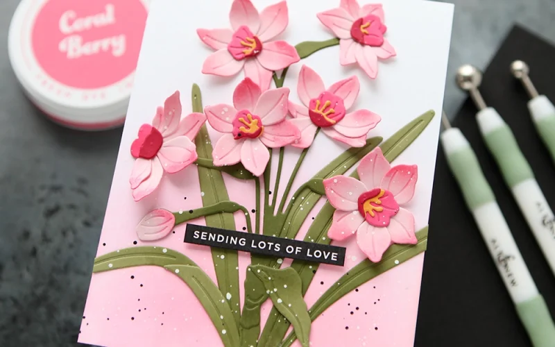 Create amazing dimension with Altenew Petal Shapers - CZ Design