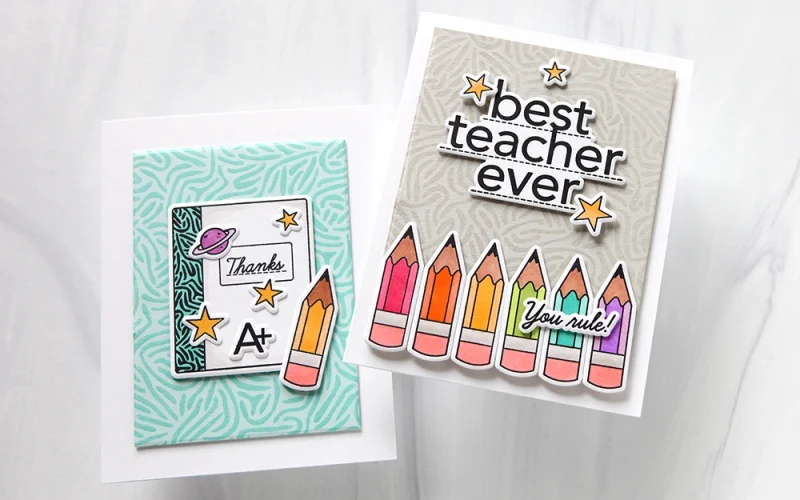 Give those teachers some well deserved love (and make them cards!) - CZ Design
